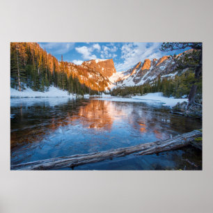 Icy Dream Lake Poster