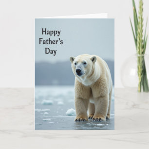 Icy Fathers Day Landscape Card