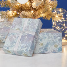 Icy Frost Winter Wonderland Christmas Wrapping