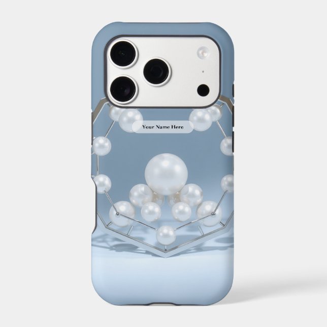 Icy Geometric Pearl Chrome (Back)