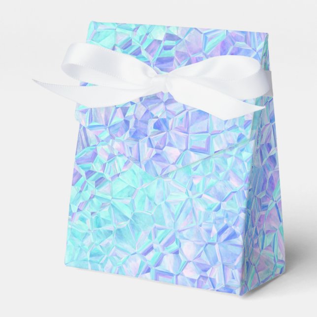 icy iridescence : favour box (Front Side)