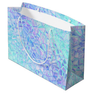 icy iridescence : large gift bag