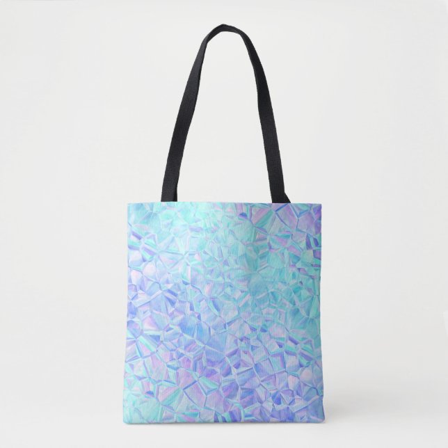 icy iridescence : tote bag (Front)