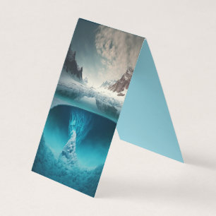 Icy Mountain View