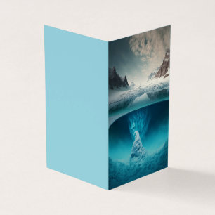 Icy Mountain View