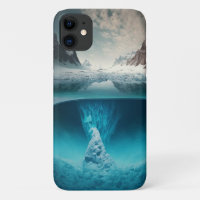 Icy Mountain View