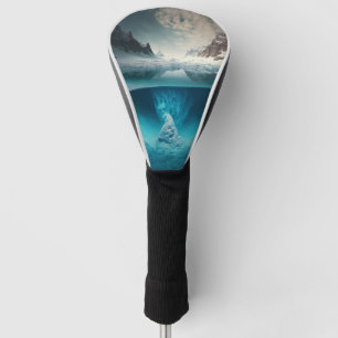 Icy Mountain View Golf Head Cover