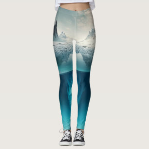 Icy Mountain View Leggings
