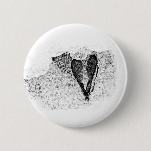 icy seeds in love 6 cm round badge