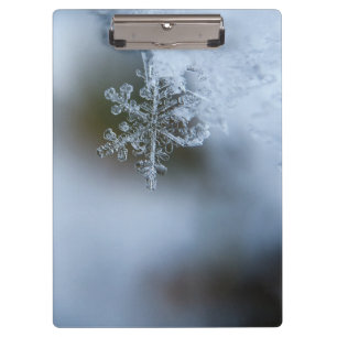 Icy Snowflake Clipboard