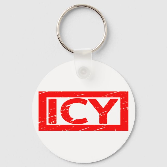 Icy Stamp Key Ring (Front)