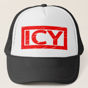 Icy Stamp Trucker Hat