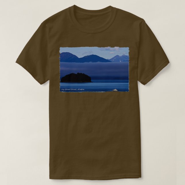 Icy Strait Point Alaska TShirt (Design Front)