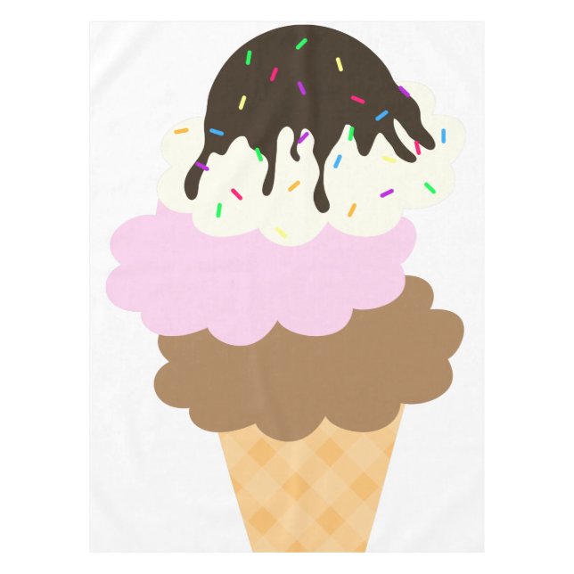 Icy Sweetness Tablecloth (Front)