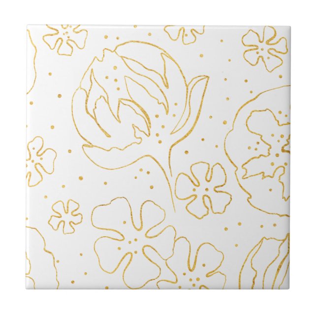 Icy Tenderness Ceramic Tile (Front)