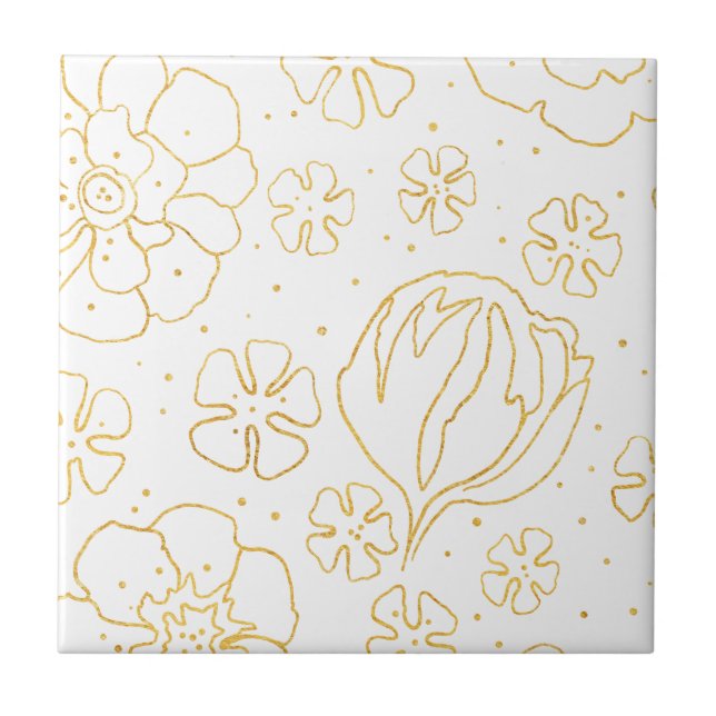 Icy Tenderness Ceramic Tile (Front)