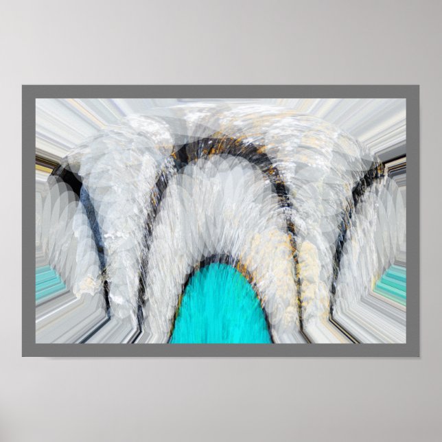 Icy time tunnel poster (Front)