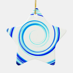 Icy Wind Ceramic Ornament