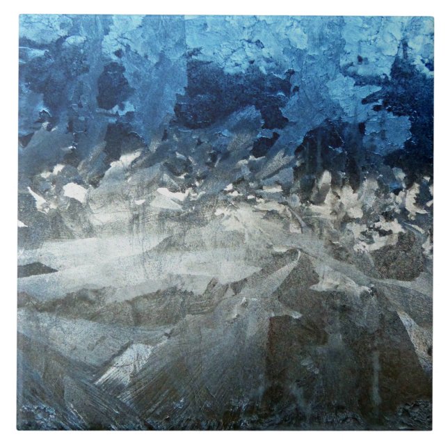 Icy Window Ceramic Tile (Front)