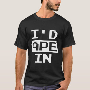I'D Ape In Design For A Nft Expert T-Shirt