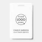 ID Badge Card | Logo Staff Lanyard Name Pass
