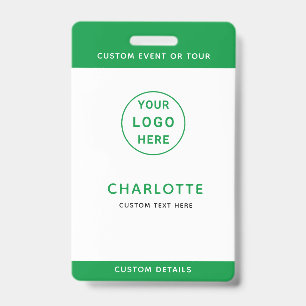 ID Badge Template Children School Trip Music Tour