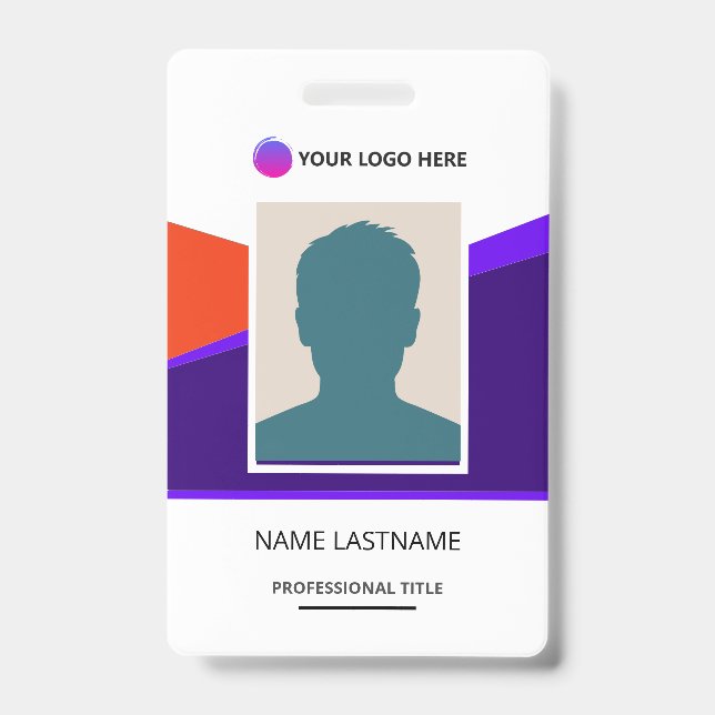 ID Card Identification Badge (Front)