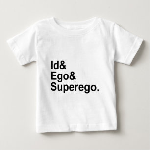 Id Ego Superego   Three Parts of the Psyche Baby T-Shirt