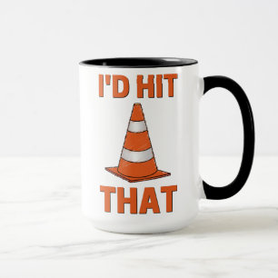 I'd hit that funny autocross design orange cone mug