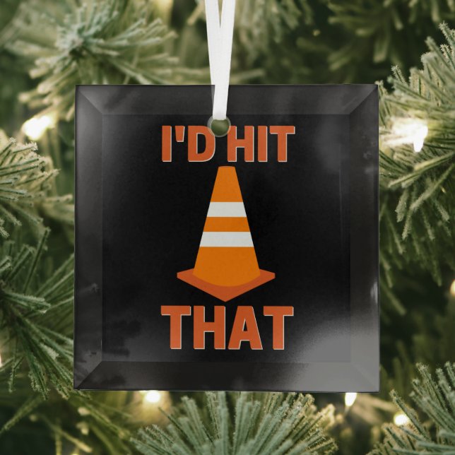 I'd hit that funny autocross with traffic cone glass tree decoration (Insitu)