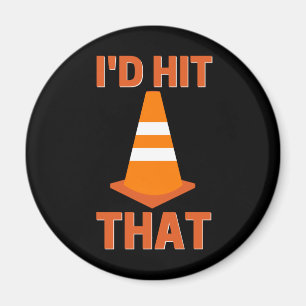 I'd hit that funny autocross with traffic cone magnet