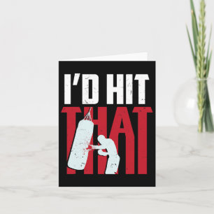 I'd Hit That Funny Boxing Kickboxing Gift Card