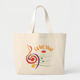 I'd Hit That (Sopranos) Large Tote Bag