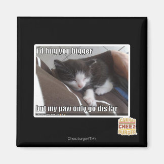 I'd hug you bigger magnet