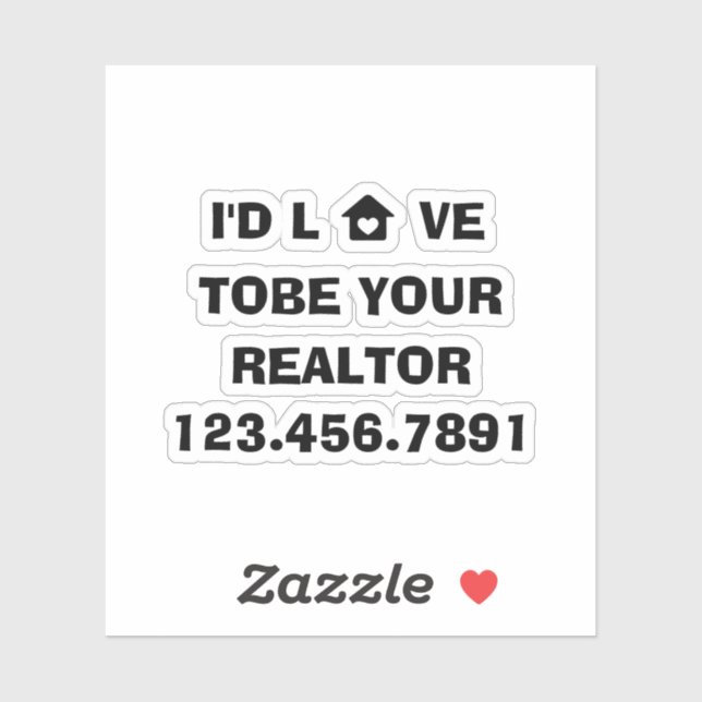 Id Love To Be Your Realtor Real Estate Planner Lap (Sheet)