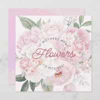 I'd Pick You Mother's Day Peony Flowers