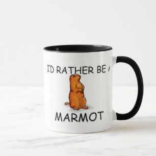 I'd Rather Be A Marmot Mug