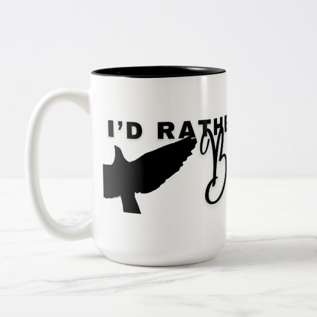 I'd Rather Be Birding Coffee Mug (Left)