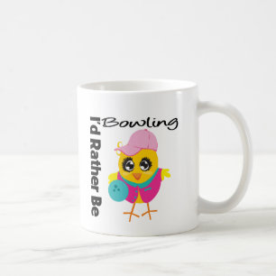 I'd Rather Be Bowling Coffee Mug