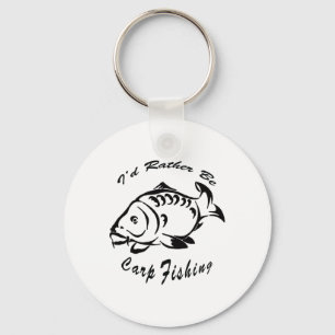 I'd Rather Be Carp Fishing Carp Fishing Tee Men Wo Key Ring