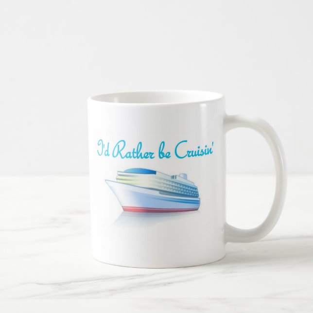 I'd Rather Be Cruisin' Coffee Mug (Right)