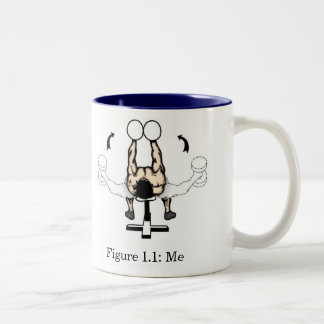 I'd rather be doing chest flies. Two-Tone coffee mug
