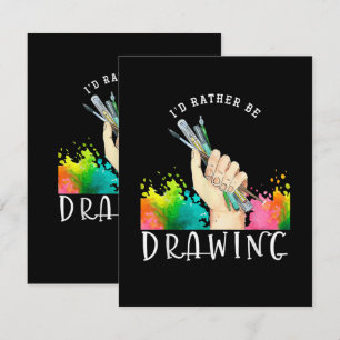 Id Rather Be Drawing Announcement