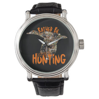 I'd Rather be Duck Hunting Men's Watch