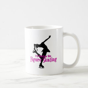 "I'd Rather Be Figure Skating" Coffee Mug