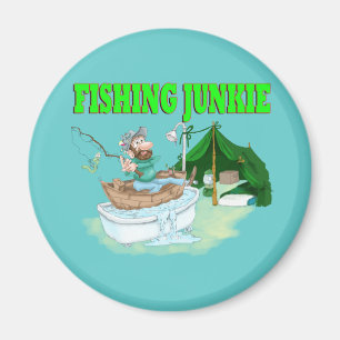 I'd rather be Fishing! Magnet