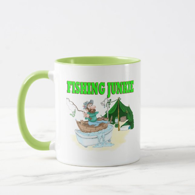 I'd rather be Fishing! Mug (Left)