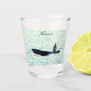I'd rather be fishing Thunder_Cove Shot Glass