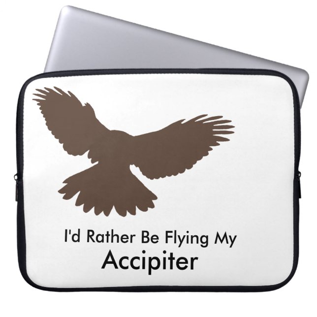 I'd Rather be Flying Laptop Sleeve (Front)