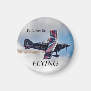 I'd Rather Be FLYING Magnet